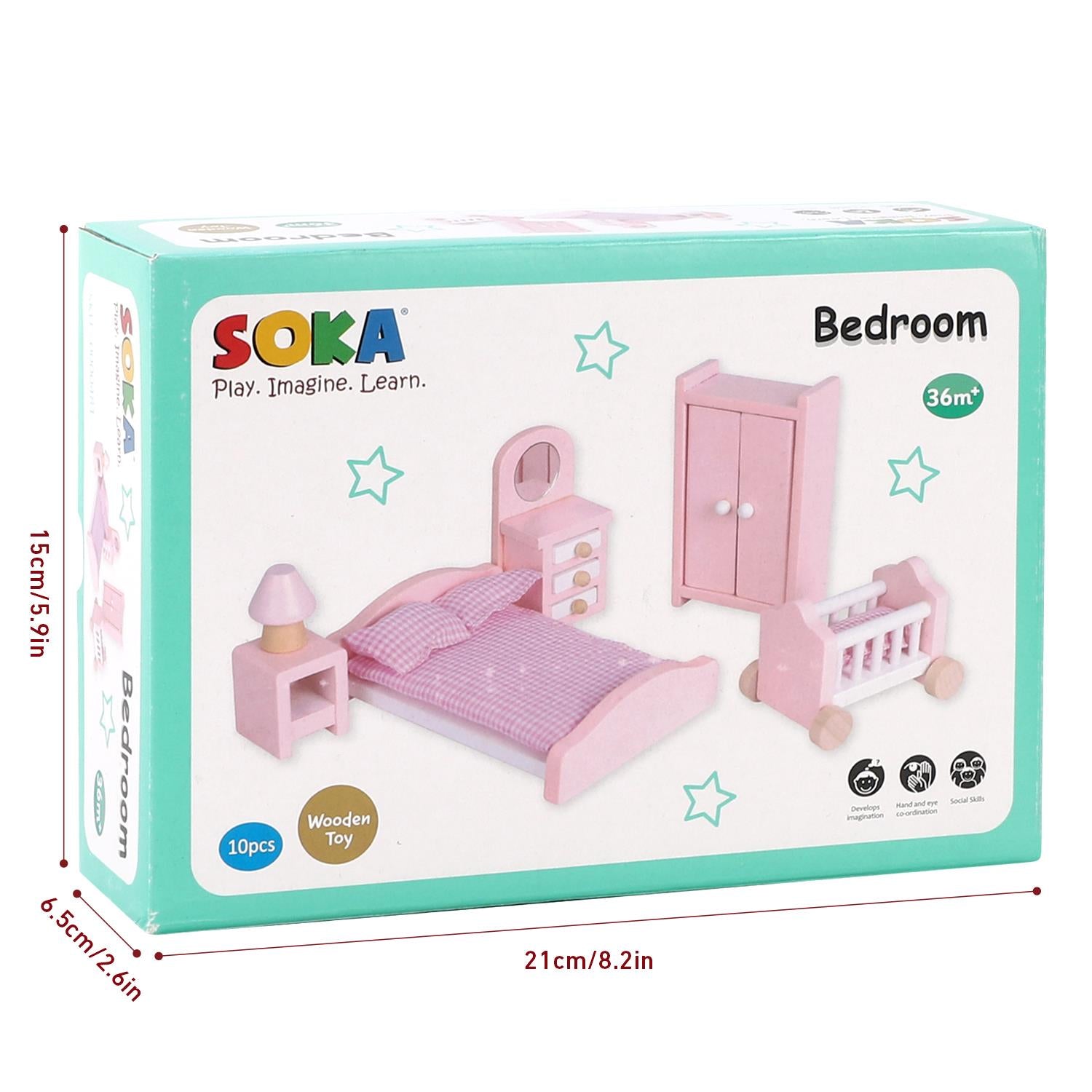 SOKA Bedroom 6Pcs