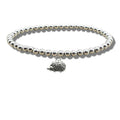 Hedgehog Silver Beaded Bracelet