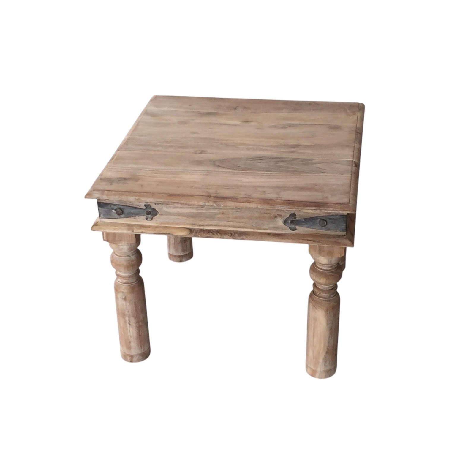 AcaciaHome Durable and Elegant 45CM Wooden Square Table