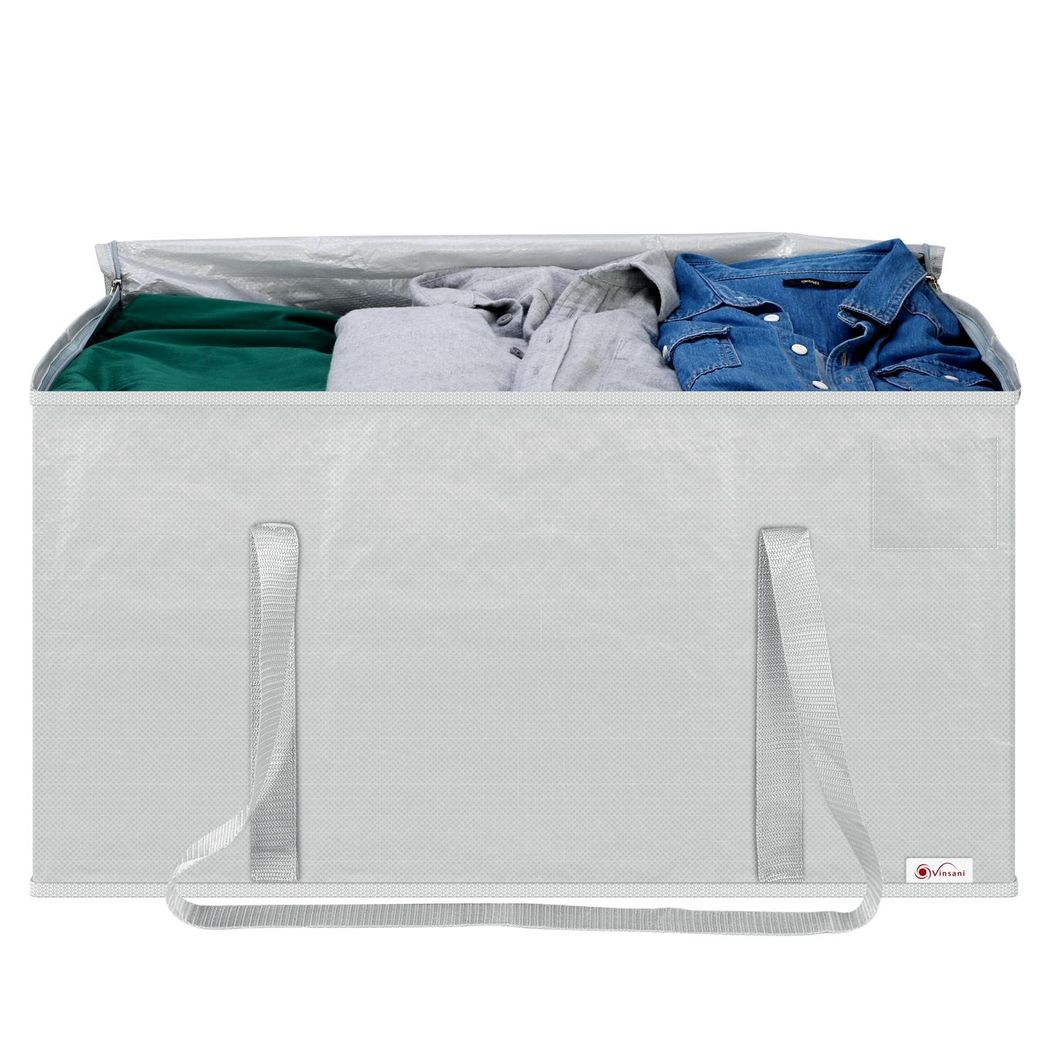 Vinsani 6Pk Moving Bags Grey