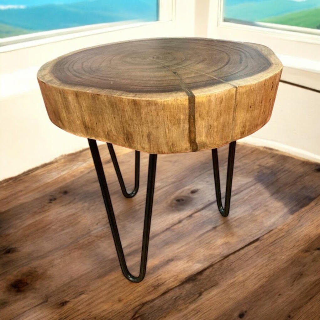 Elegant and Durable 40CM Wooden Round Stool