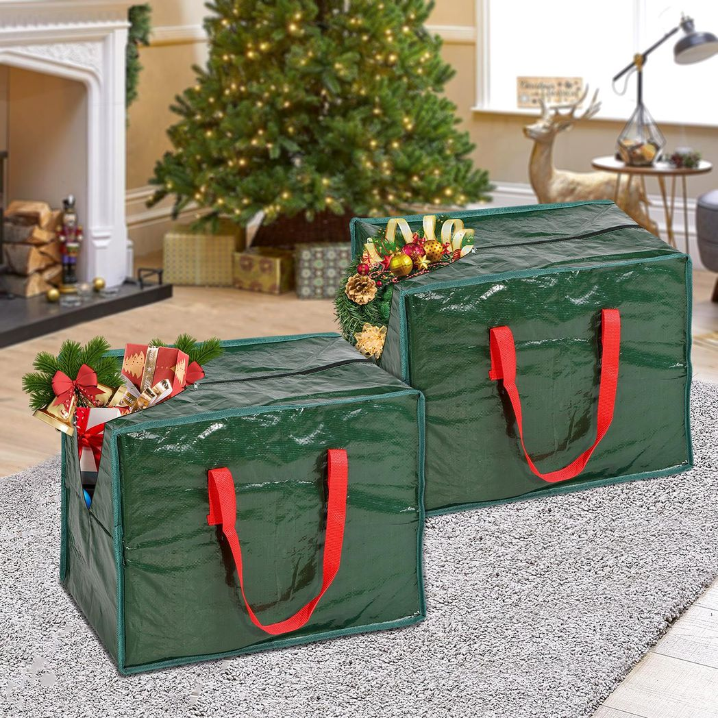 Vinsani Xmas Baubles & Tinsel Storage Bag
