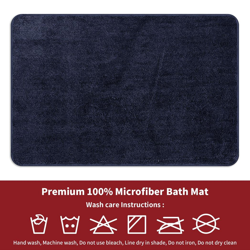 Vinsani BATH MAT 50X80cm NAVY