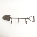 AcaciaHome Durable & Modern Wall Mounted with Metal 3 Iron Hooks. Hand Finished