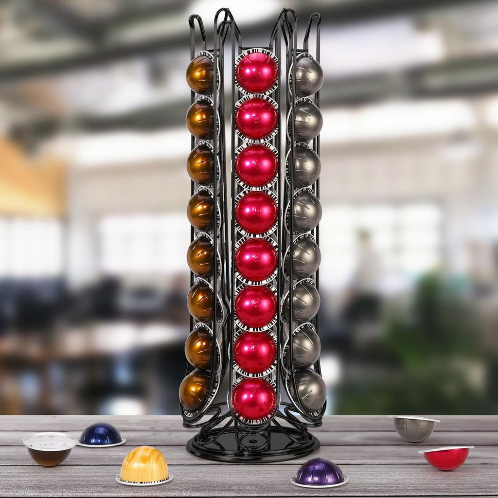 Vinsani 48 Pod Black Coffee Pod Stand