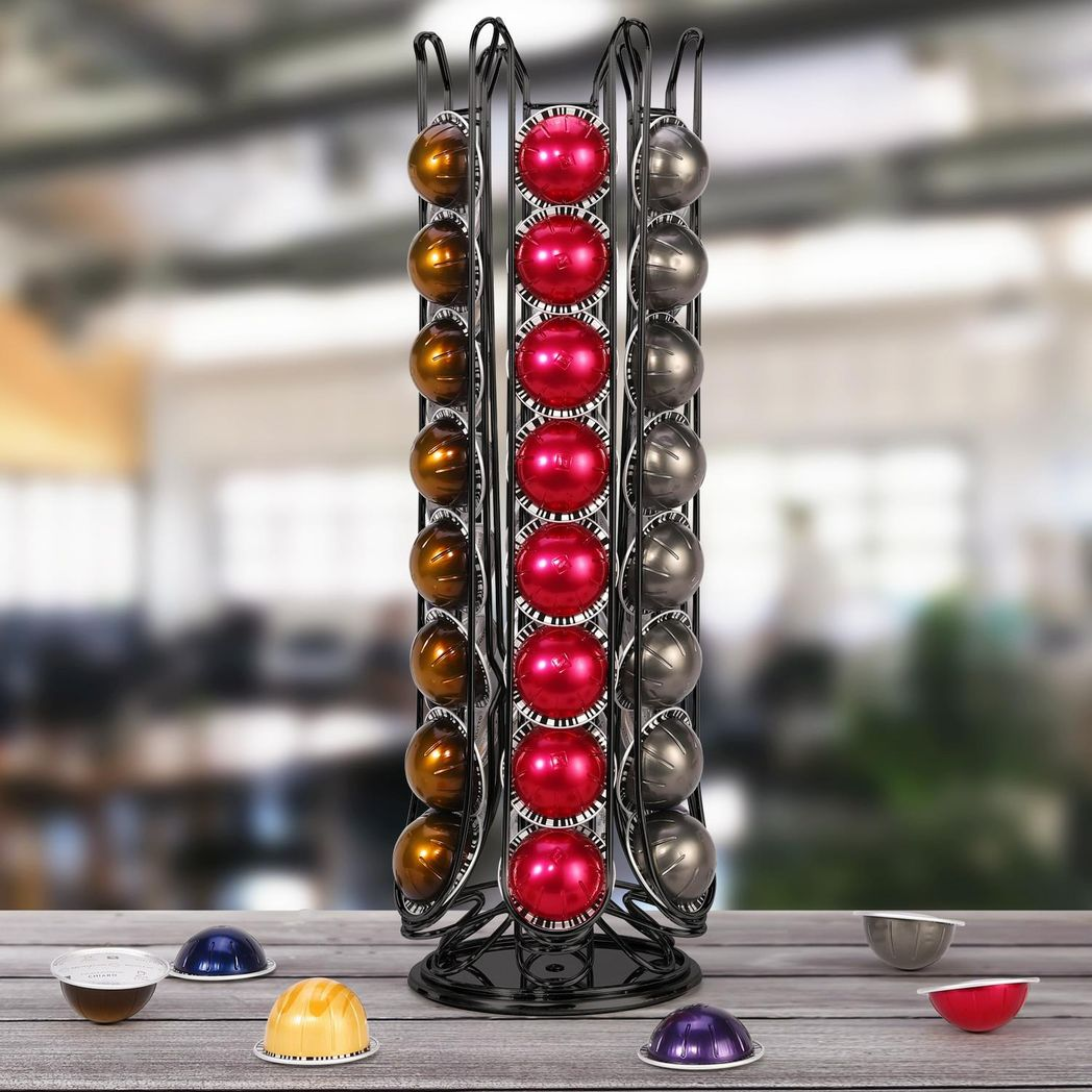 Vinsani 48 Pod Black Coffee Pod Stand