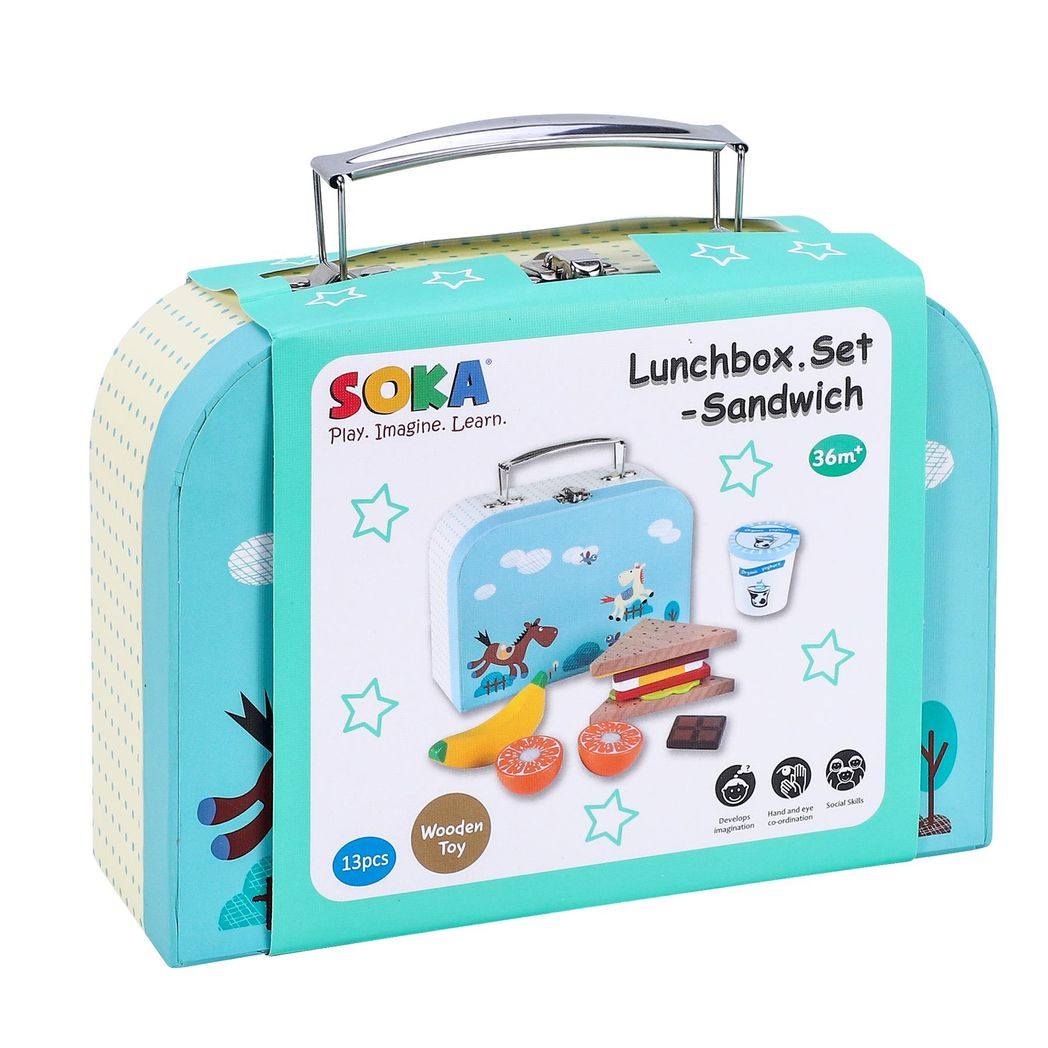 SOKA Sandwich Lunchbox Set