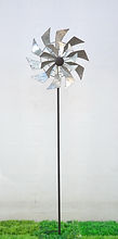 AcaciaHome Metal Windmill Spinner Garden Stake