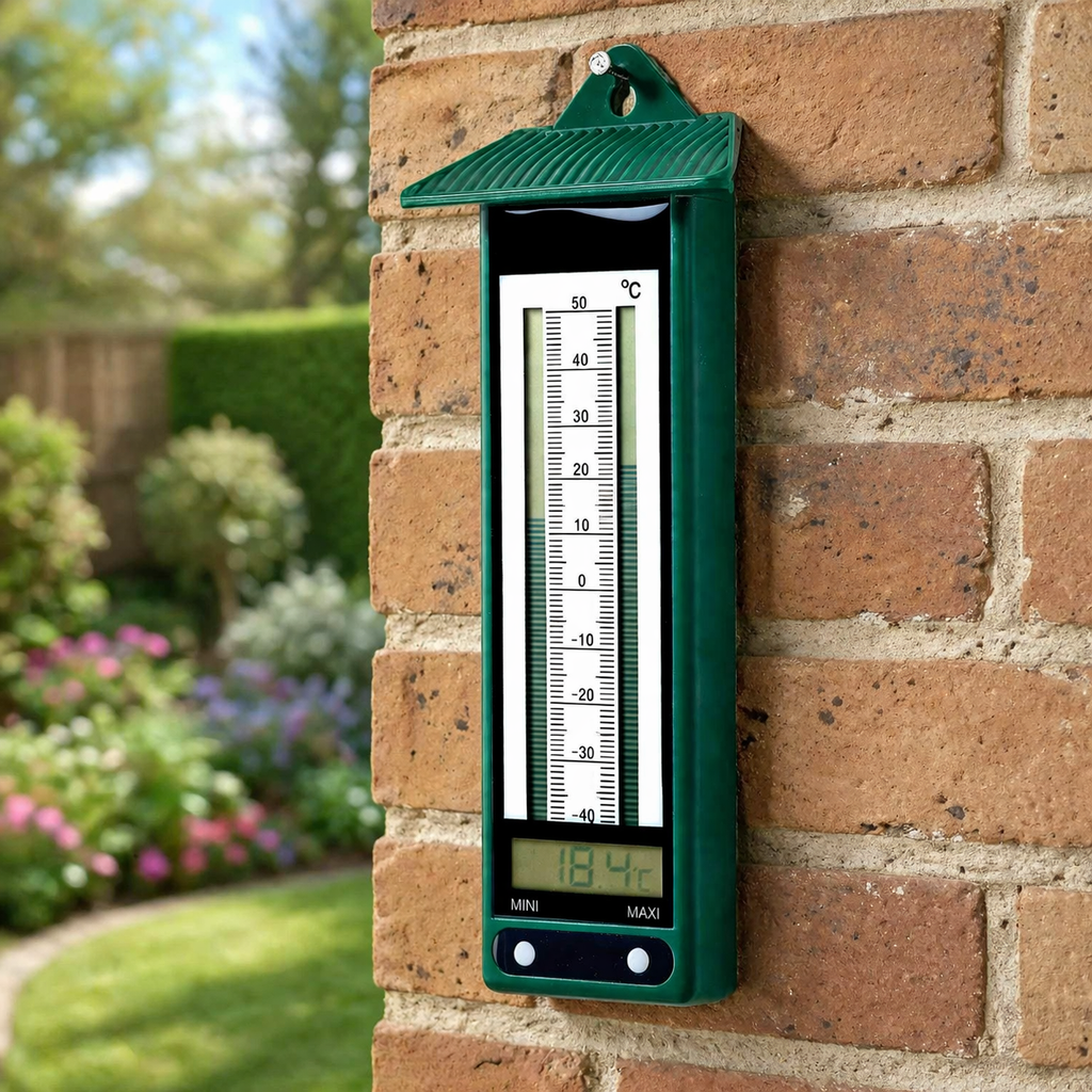 Outdoor Thermometer with Min & Max Display