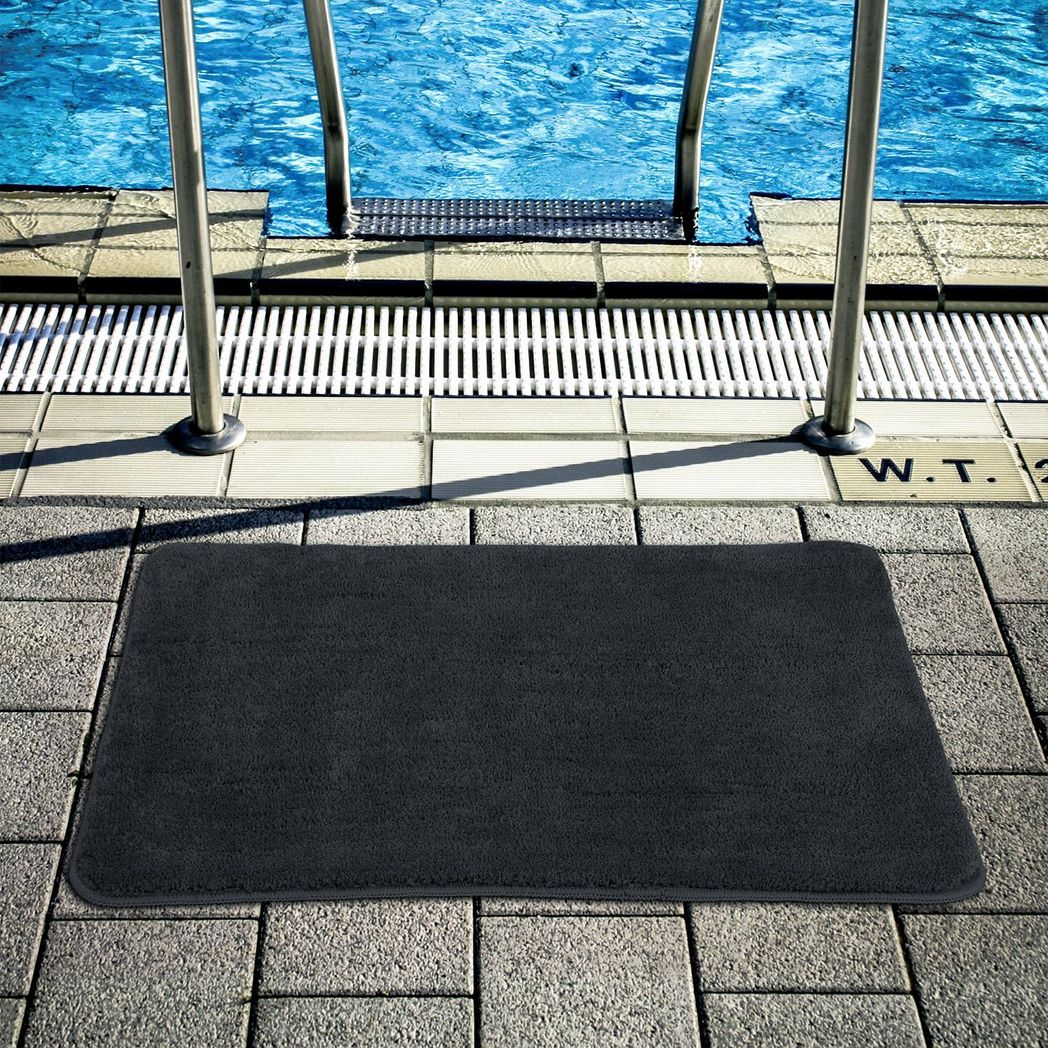 Vinsani BATH MAT 50X80cm D.GREY