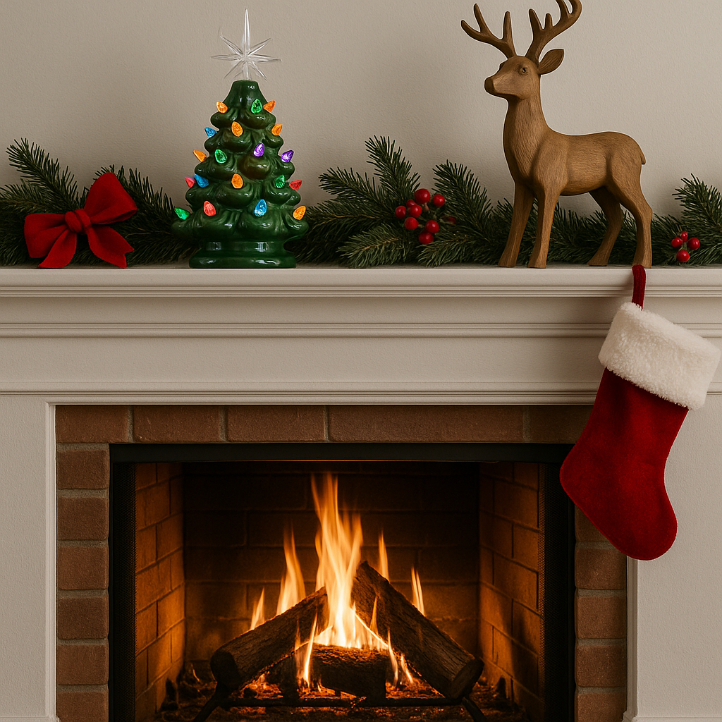 Lighted Ceramic Christmas Tree