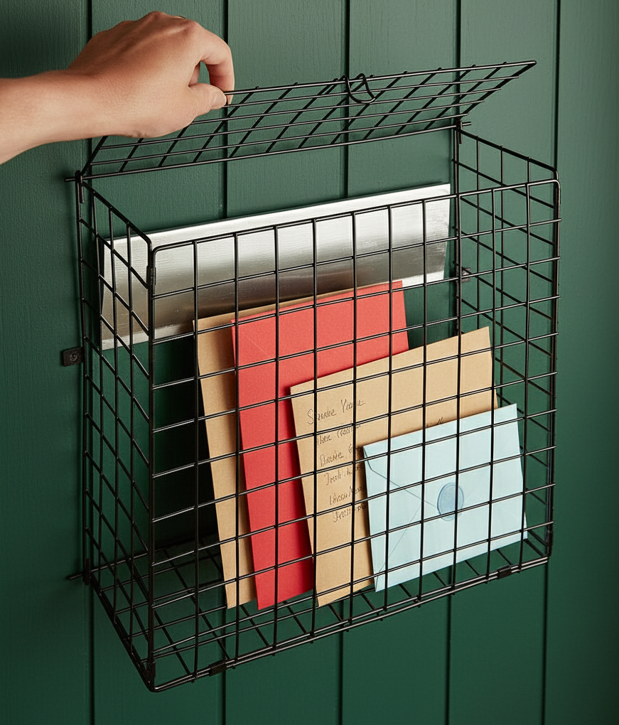 Metal Letter Cage