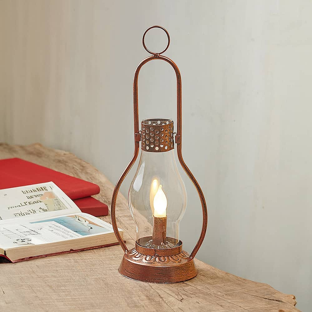 Battery Operated Vintage Kerosene Oil Lantern