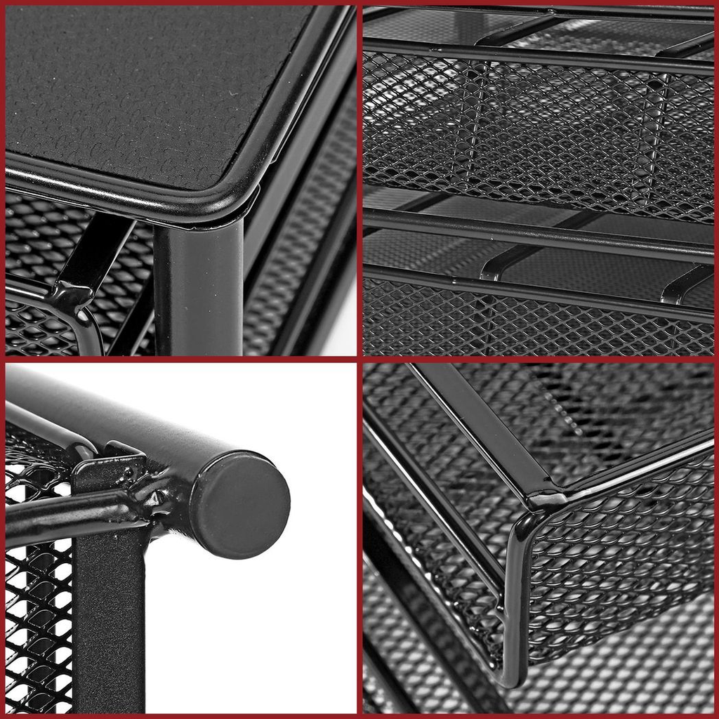 Vinsani Black Coffee Pod Double Drawer
