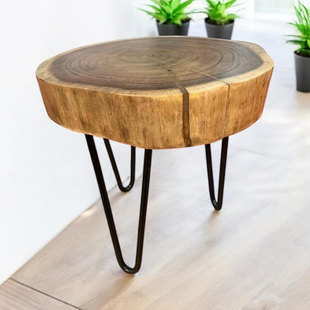 Elegant and Durable 40CM Wooden Round Stool