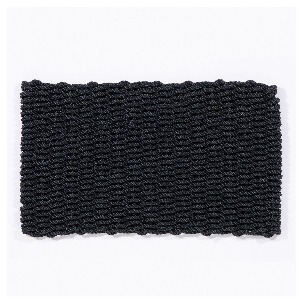 Didsbury Braided Polypropylene 45x75cm Navy Doormat