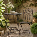 AcaciaHome Metal Garden Bistro Set
