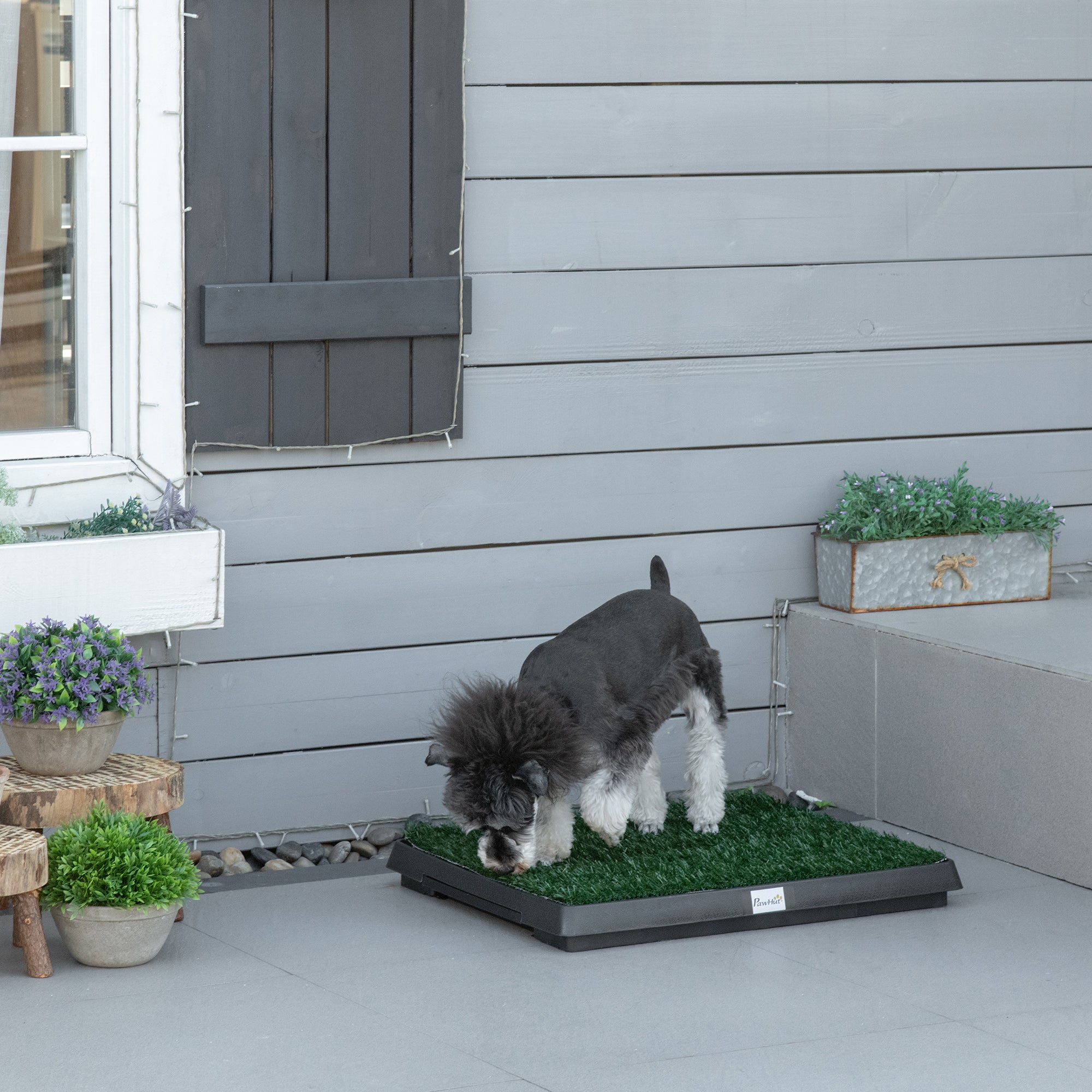 Large Dog Toilet Mat Indoor Potty Puppy Trainer Grass Litter Tray Pad Restroom