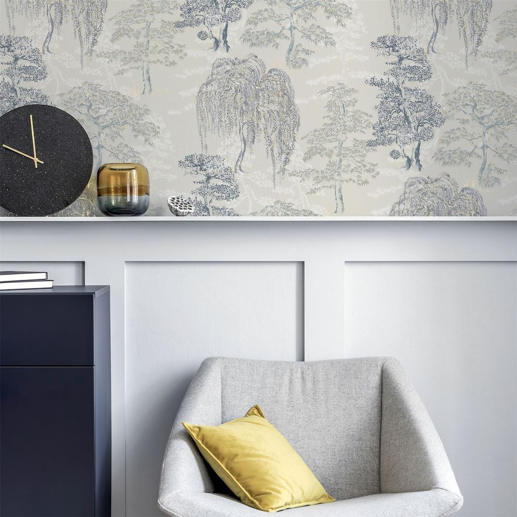 Oriental Garden Soft Blue sw12