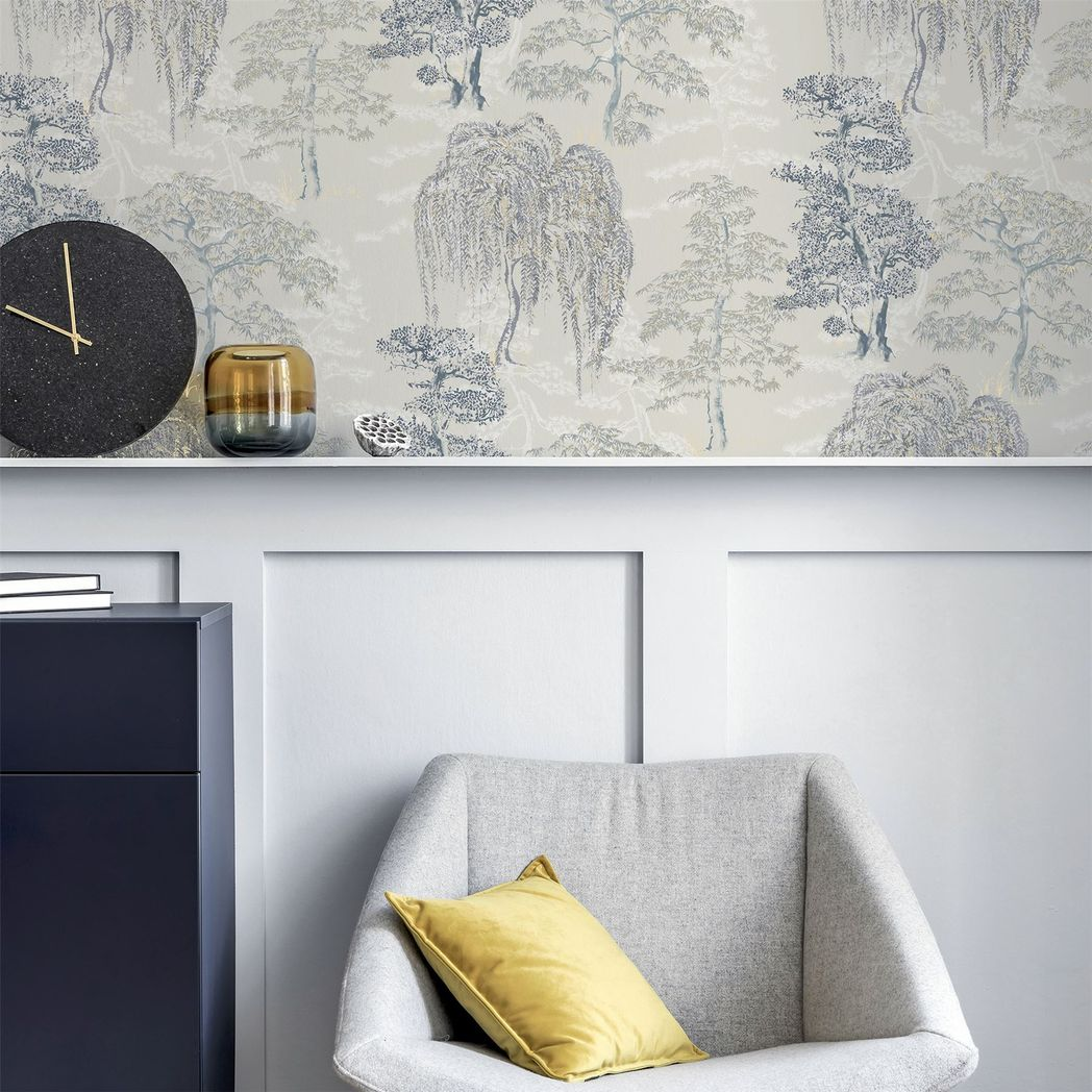 Oriental Garden Soft Blue sw12