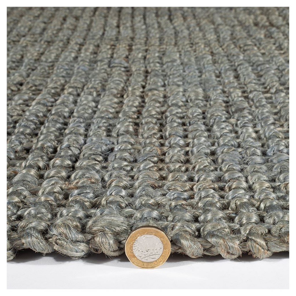 Whitefield Handwoven Boucle 120x170cm Grey Rug
