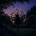 Hanging Solar Cat (24cm chain)