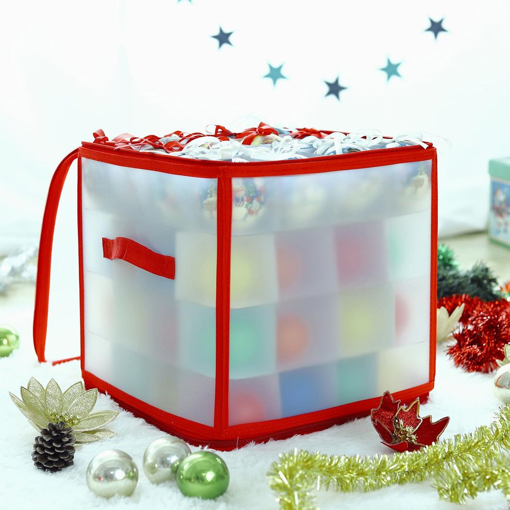Vinsani Xmas 64 Bauble Decorations Box