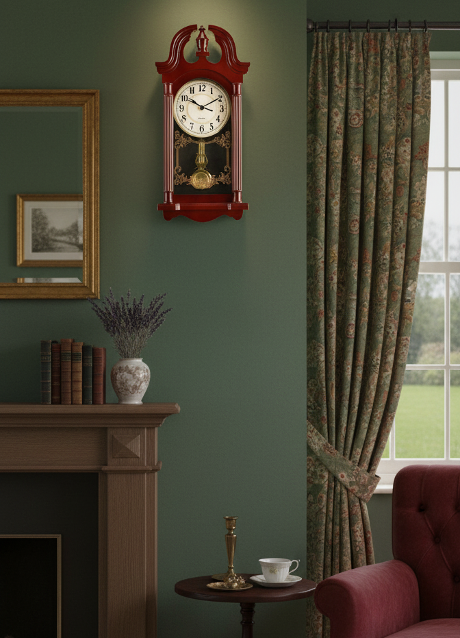 Pendulum Wall. Clock