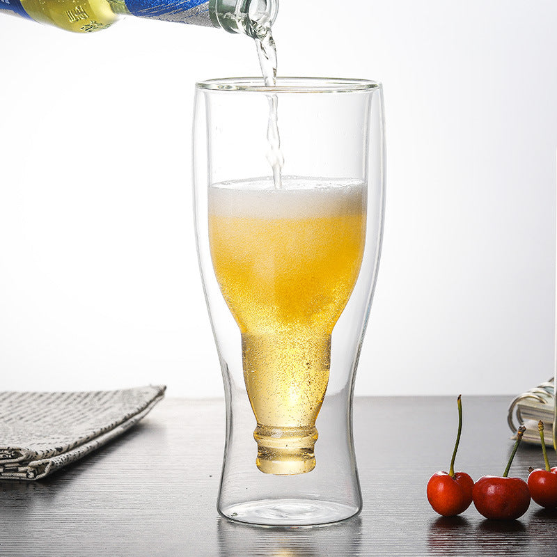 Hop Side Down Pint Glass