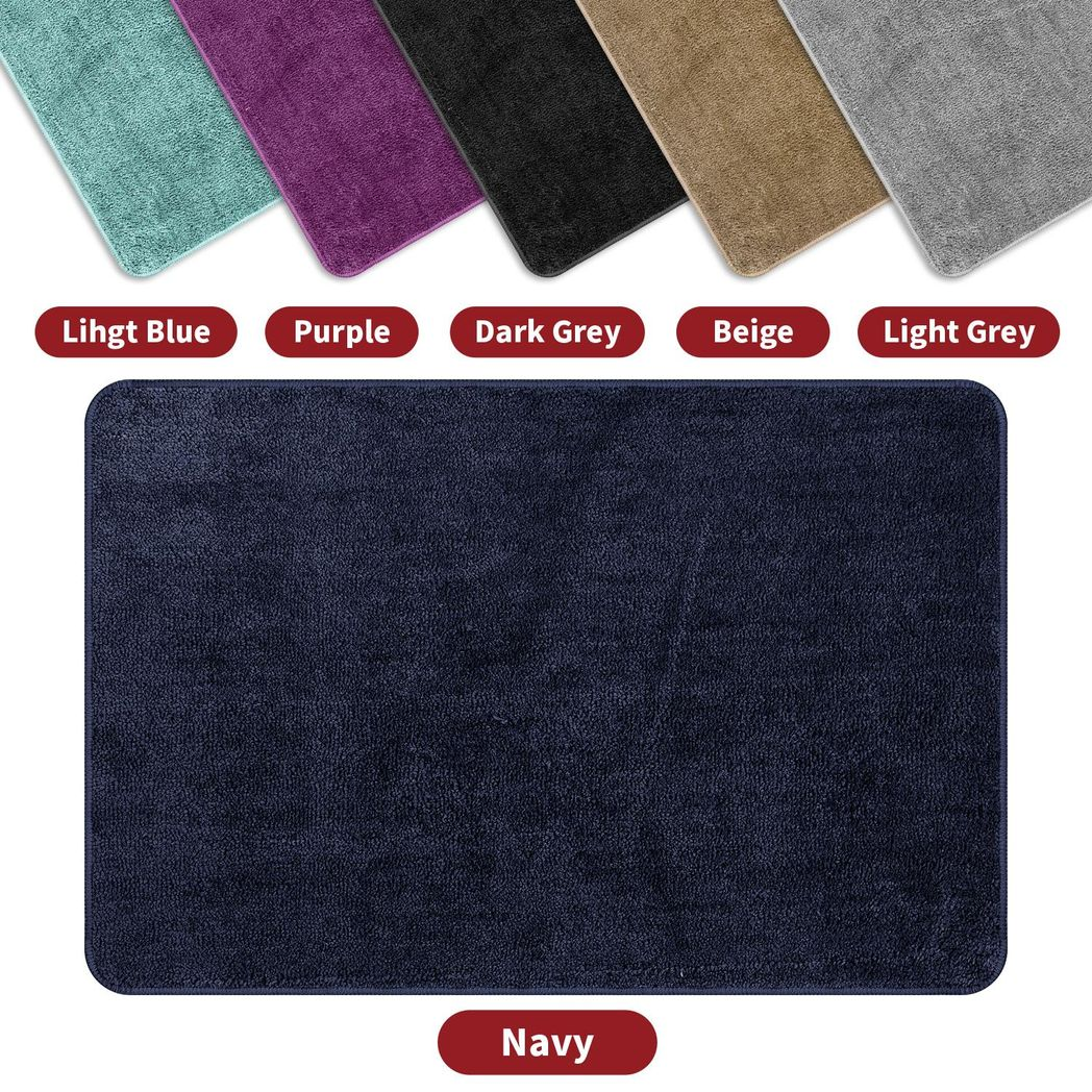 Vinsani BATH MAT 60X90cm NAVY