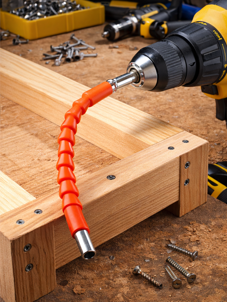 Flexible Driver Bit Holder