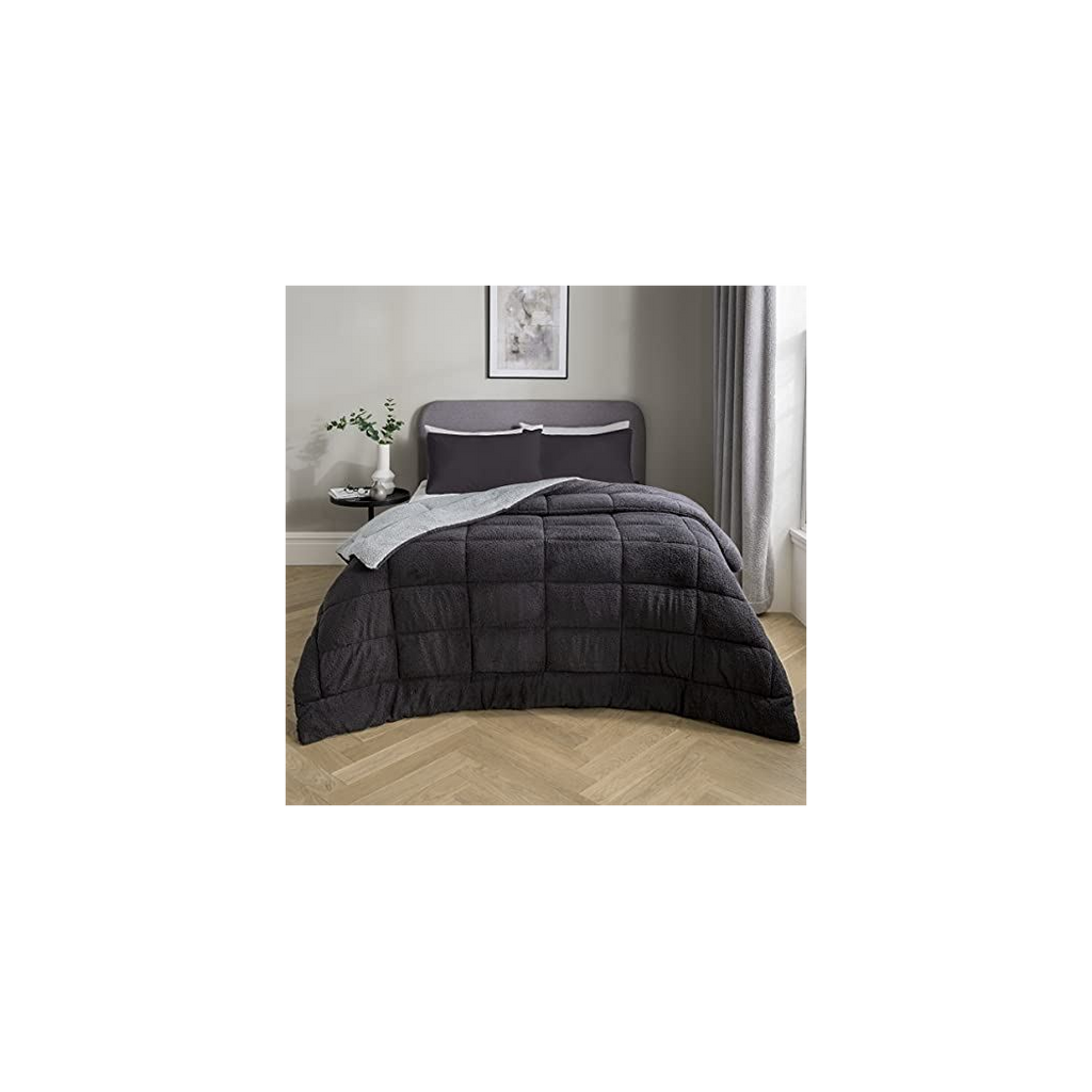 Rev Teddy Fleece Grey/Char B/Spread