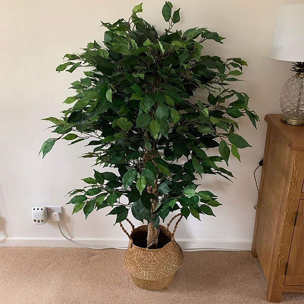 120cm Artificial Ficus Tree and Plant Large Bushy Shape
