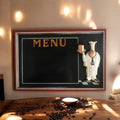 Wall-Mounted Chef Chalk Board Memo Menu