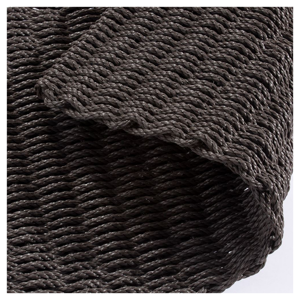 Didsbury Braided Polypropylene 55x100cm Slate Doormat