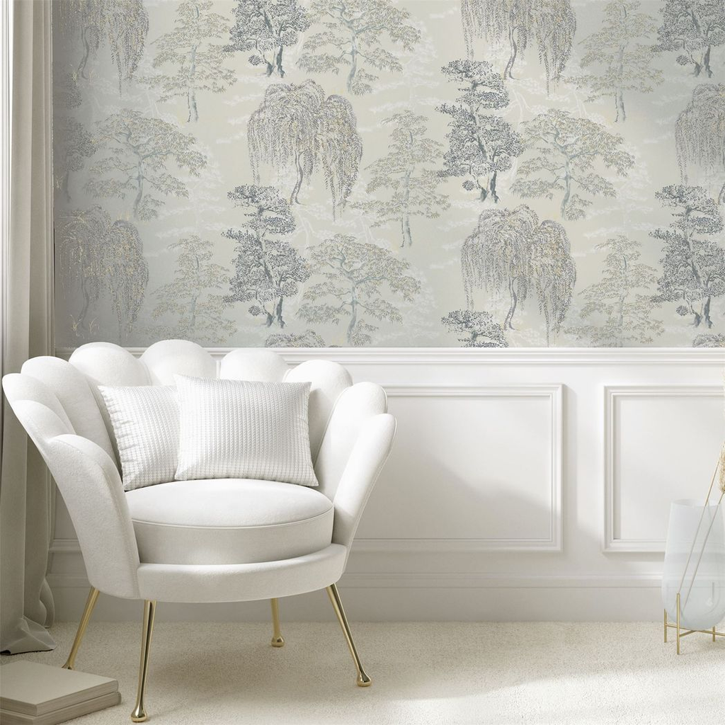 Oriental Garden Soft Blue sw12