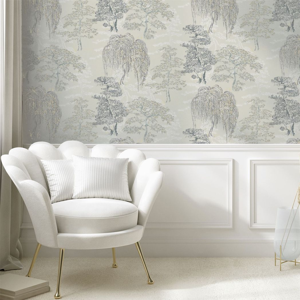 Oriental Garden Soft Blue sw12