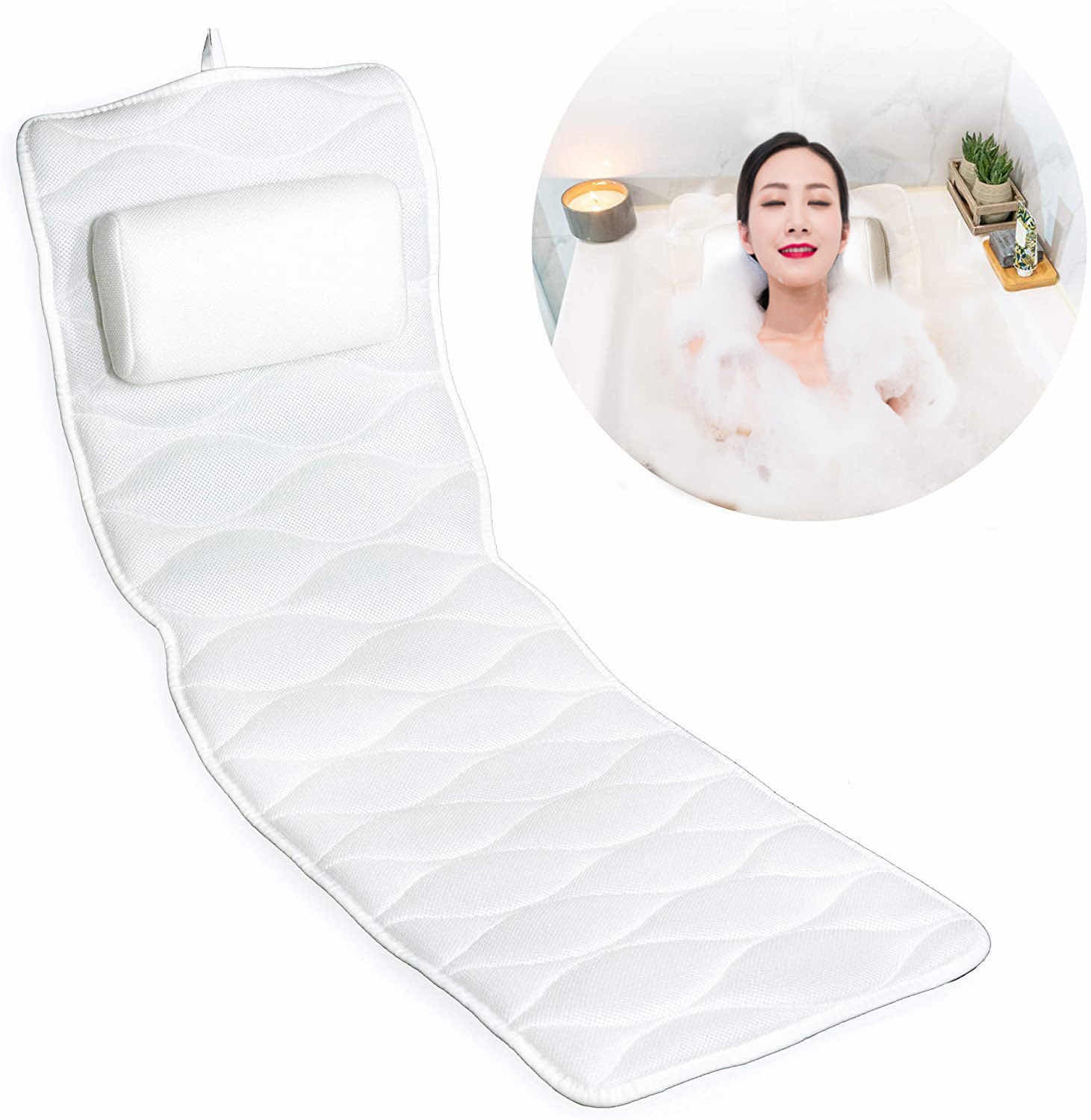 Full Length Body Bath Pillow
