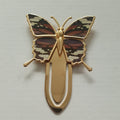 Gold Plated Butterfly Bookmarks ? Set of 3