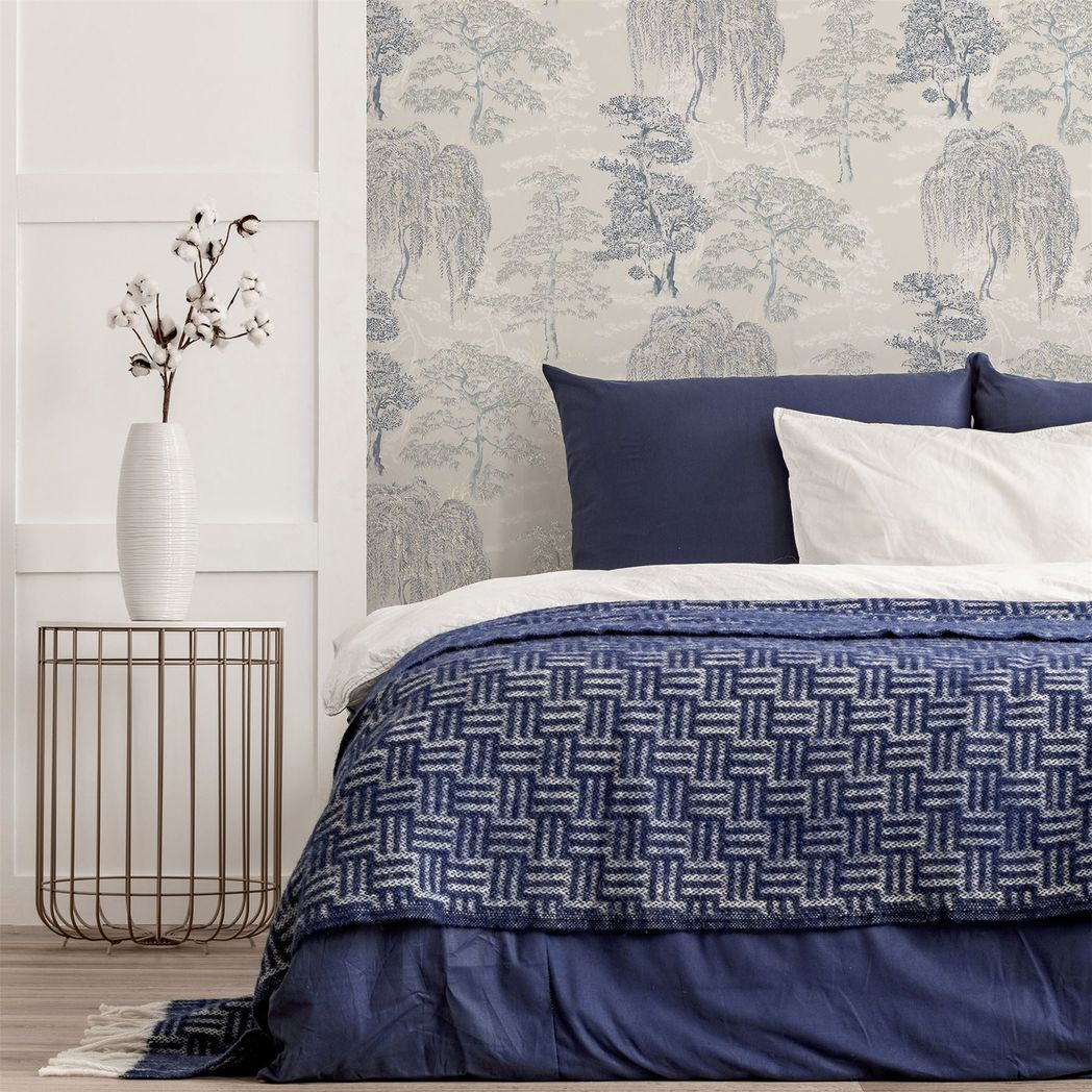 Oriental Garden Soft Blue sw12