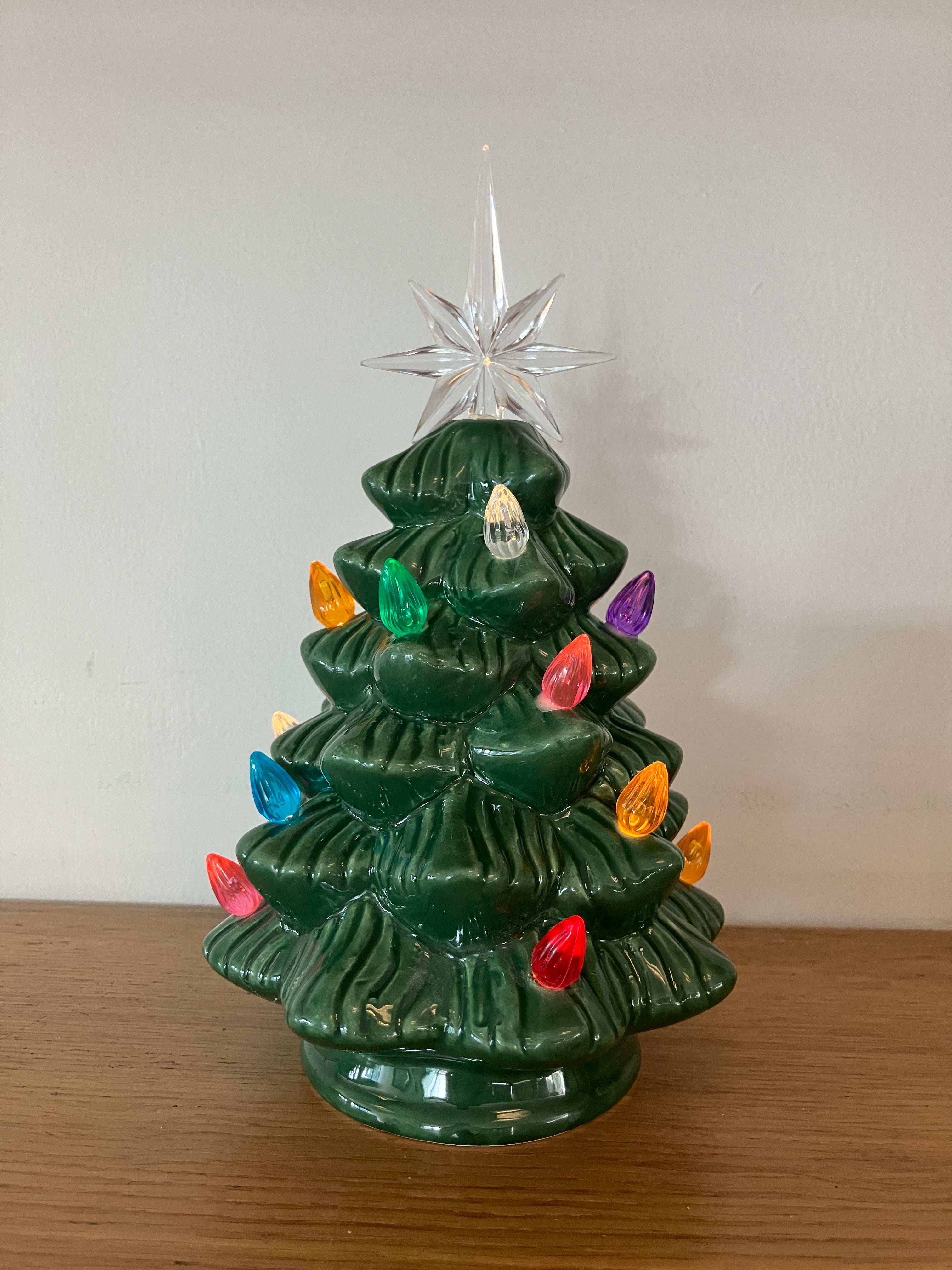 Lighted Ceramic Christmas Tree