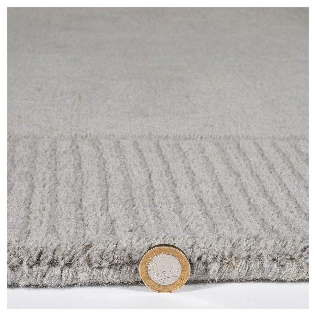 Esme Wool 120x170cm Silver Rug