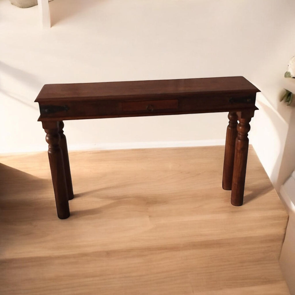 AcaciaHome Durable and Elegant 120CM Wooden Console Table