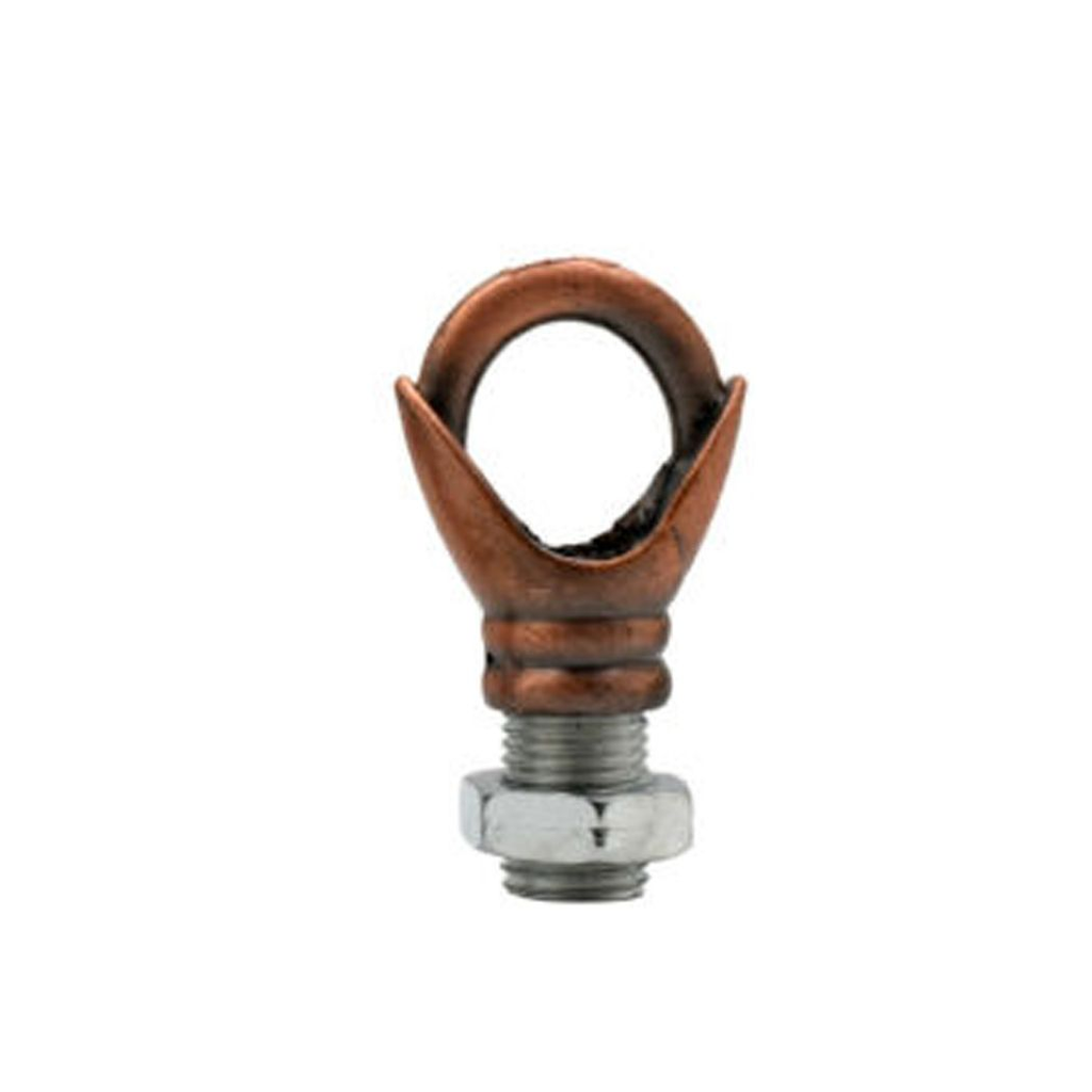 Copper Hook Ring Vintage Iron Ceiling Hook For Pendants Fixtures Chandelier