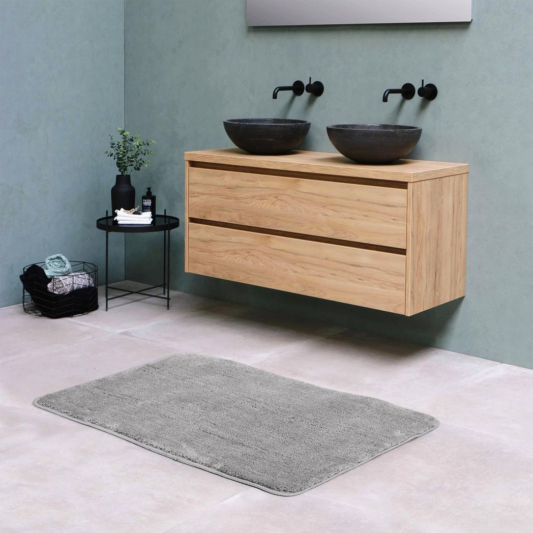 Vinsani BATH MAT 60X90cm L.GREY