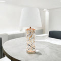 Modern Ceramic Table Lamp – Stylish Ceramic Lamp Available in Three Sizes