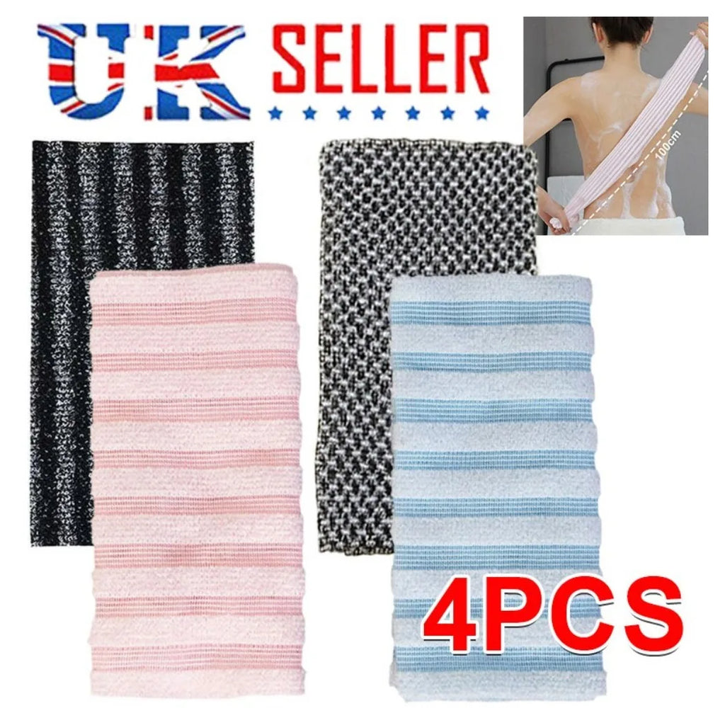 4PCS Blissal Exfoliating Towel Blissal Shower Scrubber Blissal Towel