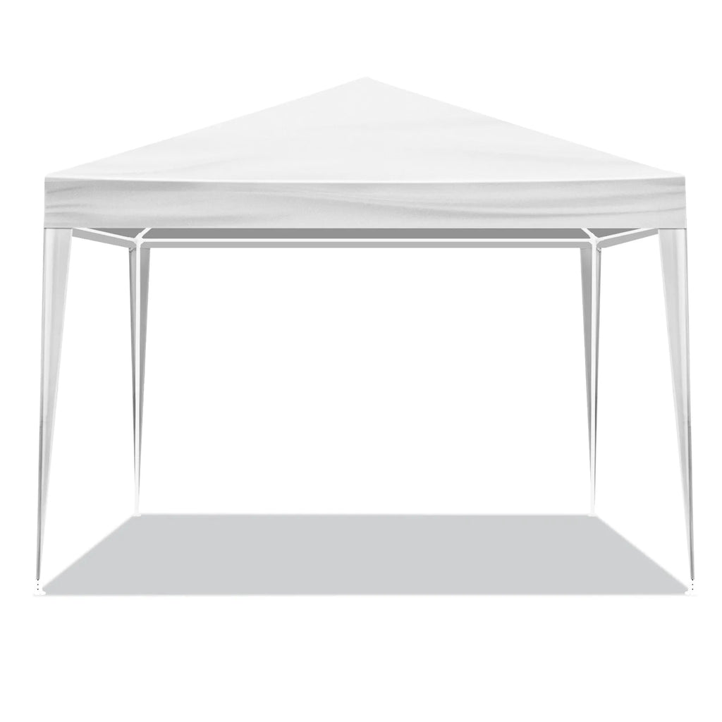 3 x 3m Four Sides Portable Home Use Waterproof Tent with Spiral Tubes White