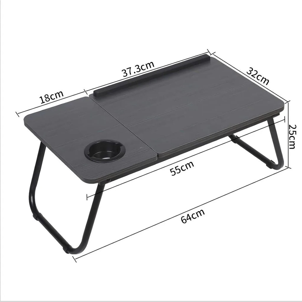 Folding Laptop Table Stand Bed Tray Sofa Lap Breakfast Portable Computer Desk UK
