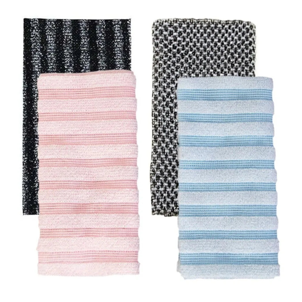 4PCS Blissal Exfoliating Towel Blissal Shower Scrubber Blissal Towel
